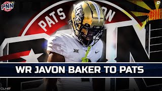 Javon Baker DRAFT REACTION | Patriots Pick 110