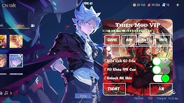 Mod Full Skin Liên Quân Mới Nhất | Hack Map Liên Quân Menu Không Key | All Free dưới bình luận