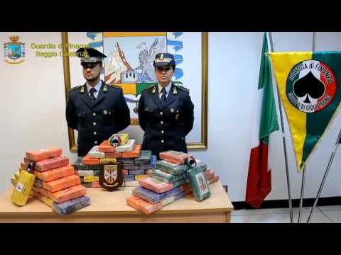 Gdf Gioia Tauro sequestro 344 Kg  cocaina