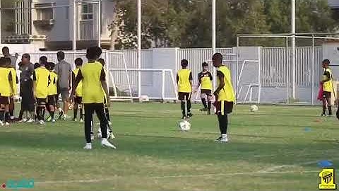 جانب من الحصة التدريبية اليومية لبراعم ⁧‫#مدرسة_اتحاد_فقية_لكرة_القدم‬⁩ ⚽️
