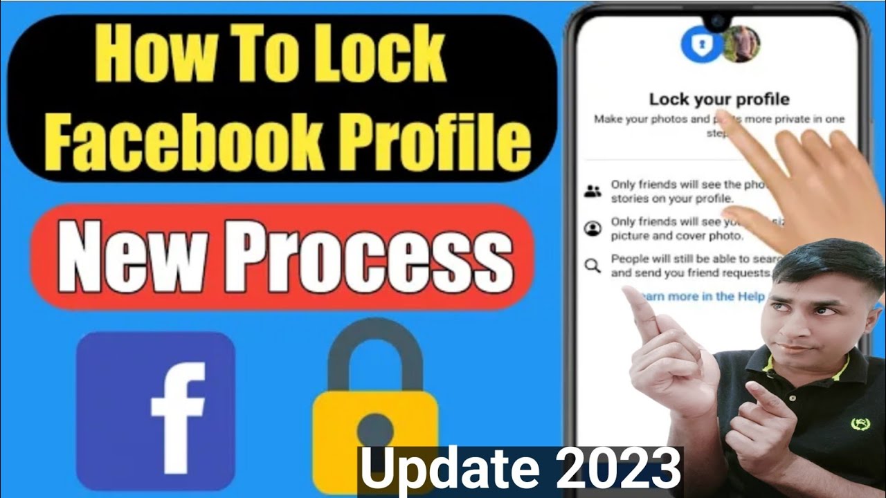 How To Lock Facebook profile 2023 YouTube