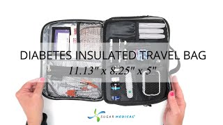 Diabetes Insulated Travel Bag I SugarMedical.com