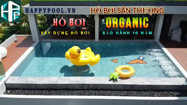 Hồ bơi sân thượng giá rẻ