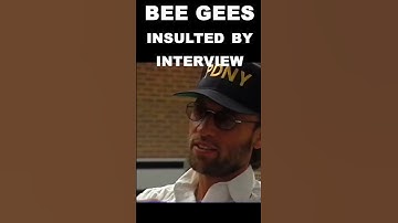Thumbnail of BEE GEES - Robin Gibb is annoyed by interview questions. #shorts #beegees #jivetubin @beegees