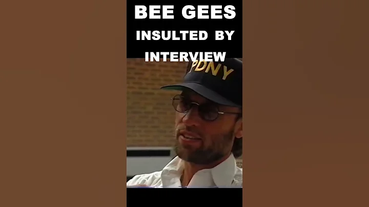BEE GEES - Robin Gibb is annoyed by interview questions. #shorts #beegees #jivetubin @beegees