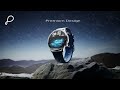 Pebble cosmos luxe 3 143 amoled display  bluetooth calling  health suite  multiple watch faces