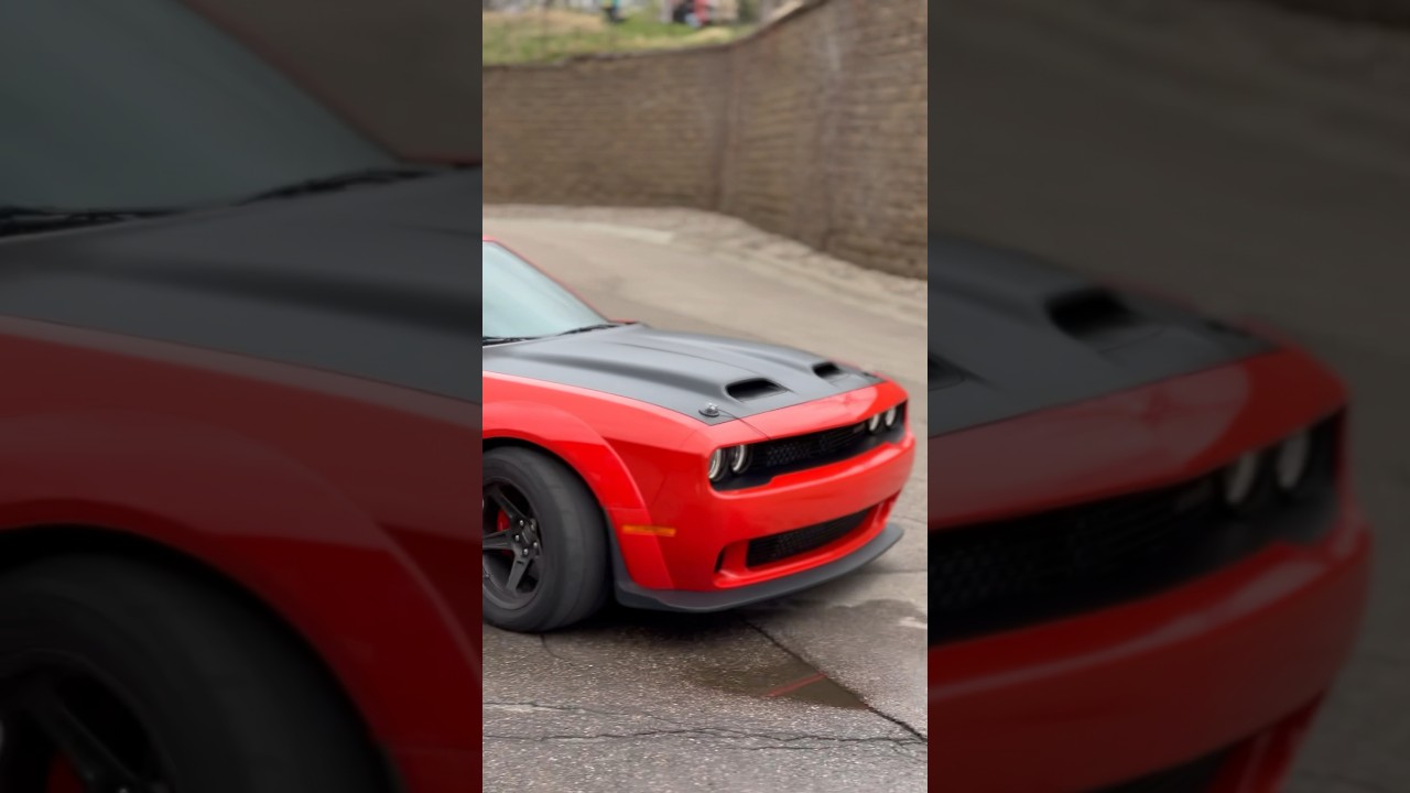 DODGE CHALLENGER SRT SUPERSTOCK READY TO RACE ANYONE‼️ 