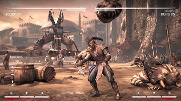 Scorpion MK XL Spear Combo Example