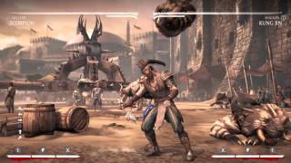 Scorpion MK XL Spear Combo Example