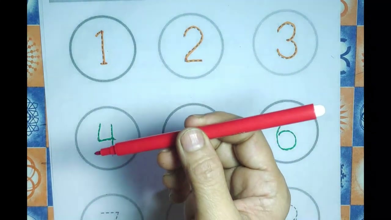 Learn 1 - 10 | Learning For Kids | 123 Read and Write | First Learning ...