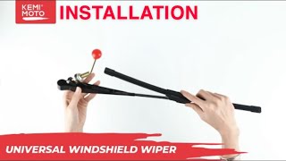 KEMiMOTO Manual UTV Wiper Install