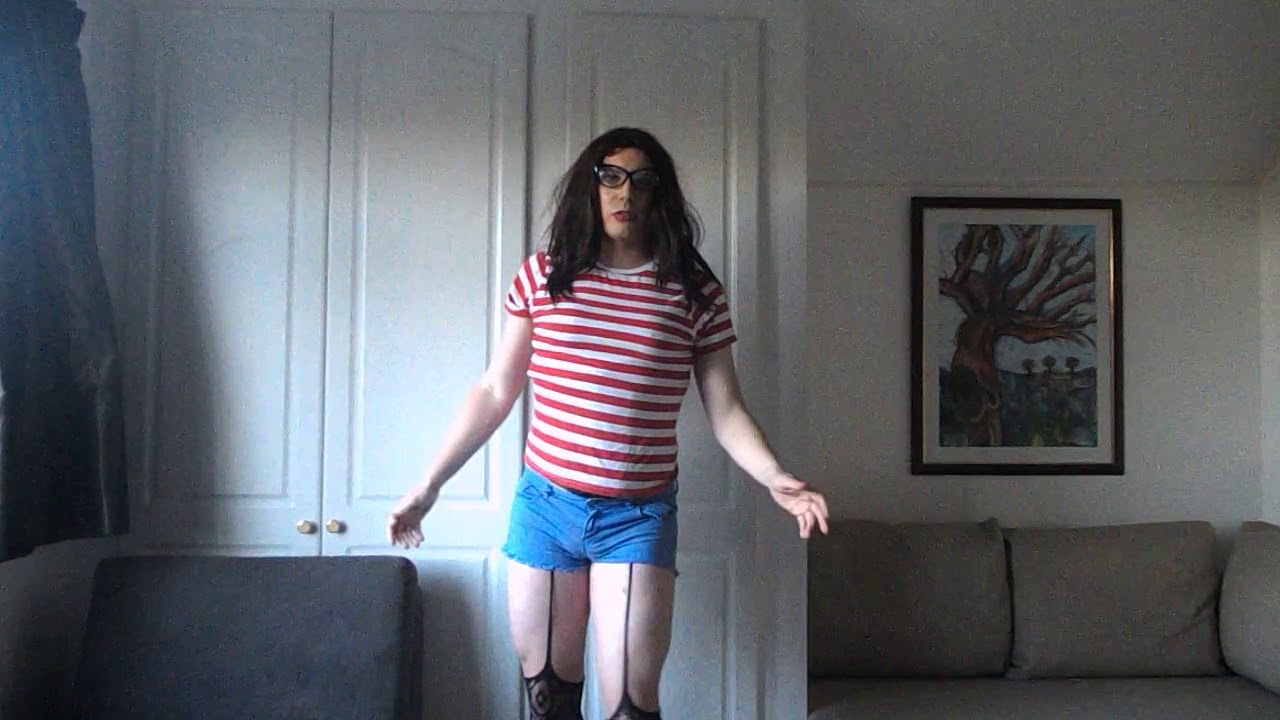 Young Crossdresser Talks About Halloween Youtube