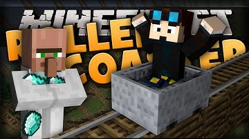 Minecraft: DiamondMinecart ROLLERCOASTER! (DanTDM) | Command Creation