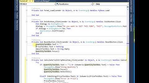 Main Menu and Context Menu 1 VB NET