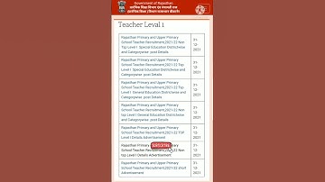 30k+ Permanent Govt Teaching, Non-Teaching Staff Requirement In Multiple Departments#shorts#viral