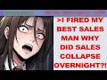 Feminist Manager FIRES Best Salesman for Being “Too Aggressive” Shocked as Sales Plummet Overnig