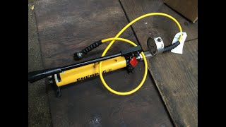 BƠM THỦY LỰC ENERPAC P-39 | ENERPAC HYDRAULIC HAND PUMP P-39