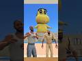 Attack Gaint shinchan monster 🤯 in Indian Theft Auto Simulator #shorts #ytshorts