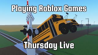 Roblox Games Live + Roblox Classic Event | Thursday Stream