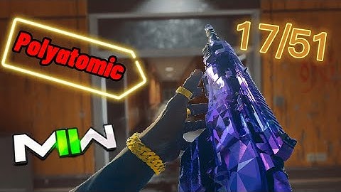 Mw2 polyatomic camo guide 17/51    (SA-B 50) marksman rifle