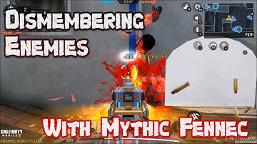 Slow-Mo Dismembering Enemies | Fennec Ascended Mythic | First Mythic | CODM | Call of Duty Mobile