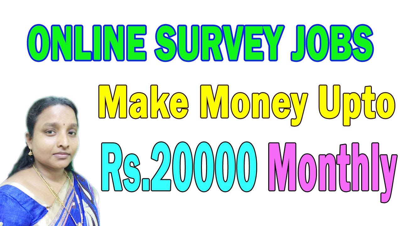 How To Make Money Upto 1000 Monthly!    By Online Survey Real Genuine Sites In Tamil - 