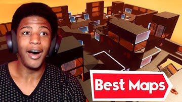 I Played the BEST CUSTOM MAPS in Splitgate!