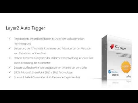 Automatische Verschlagwortung von SharePoint Listen und Dokumenten mit dem Layer2 Auto Tagger