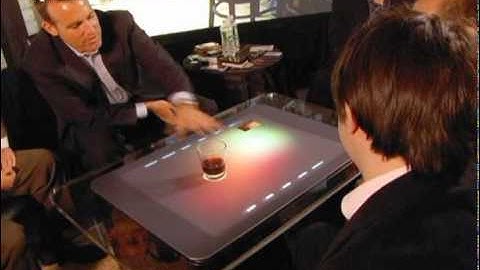 Milan Screen Table Interactive Computer