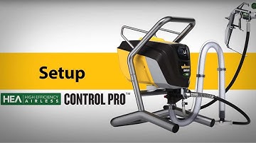 Wagner Control Pro Series: Setup