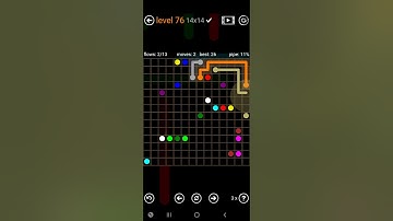 How To Solve Flow Free Premium 14x14 Mania Level 76 Hard Board Walk Through Solution Walkthrough