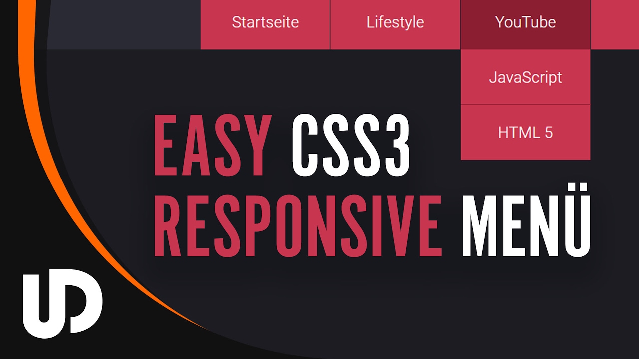  New Update Easy #CSS #DropDown Menü 2.0 diesmal Responsive! [Tutorial]