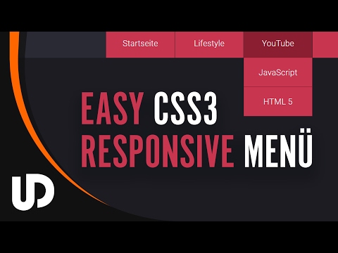 Easy #CSS #DropDown Menü 2.0 diesmal Responsive! [Tutorial]