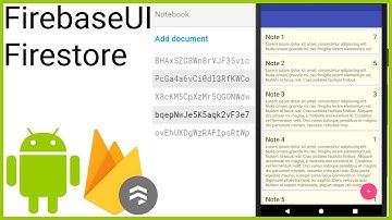 FirebaseUI Firestore RecyclerView Part 1 - PREPARATIONS - Android Studio Tutorial