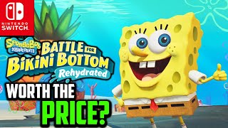 Is SpongeBob SquarePants: Battle for Bikini Bottom Rehydrated on Nintendo Switch Worth the Price?