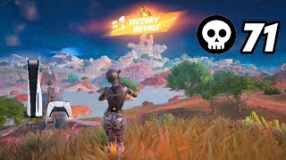 71 Elimination Solo Vs Squads "Zero Build" Gameplay Wins (Fortnite chapter 5 Season 3)