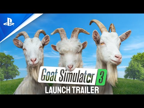 Goat Simulator 3 - Bande-annonce de lancement - 4K | PS5