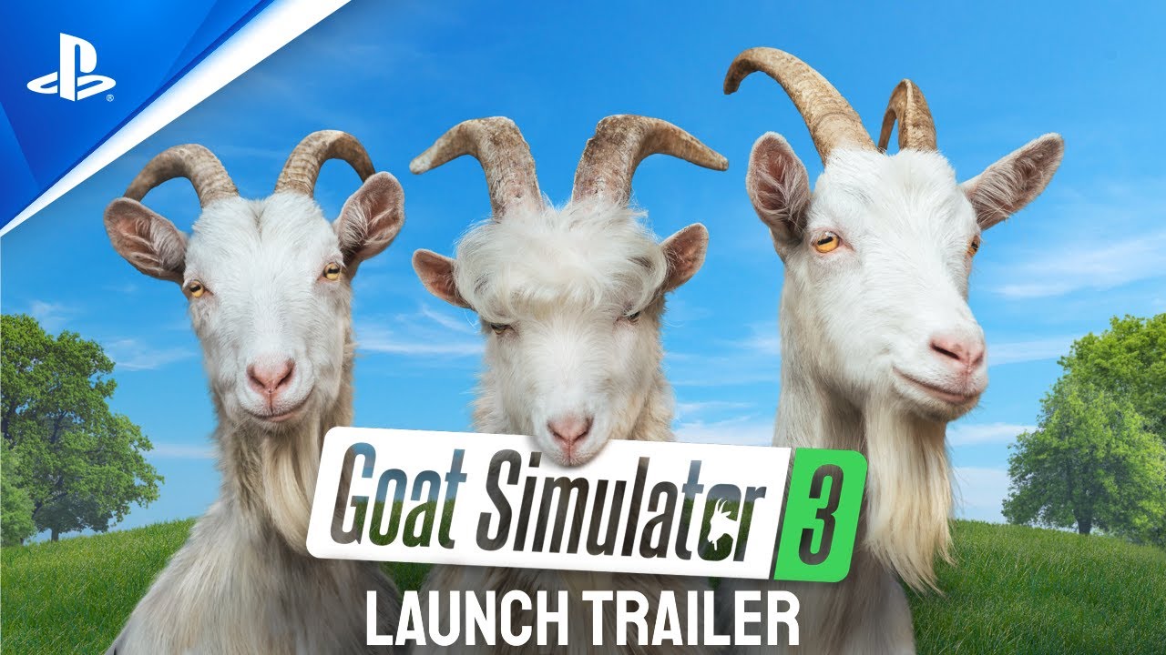 Goat Simulator 3 - Bande-annonce de lancement - 4K | PS5