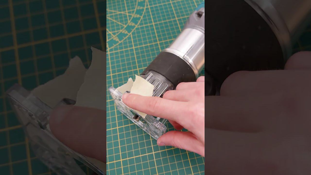 Trim Router Trick No One Tells You About! #diy #woodworking #shorts