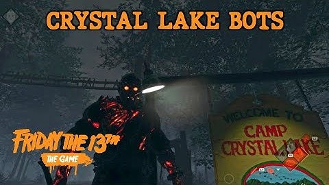 Friday The 13th The Game. Savini Jason vs Camp Crystal Lake Bots (Hard Difficulty)