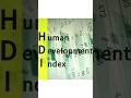 Human Development Index 2024 || HDI || India's Rank || Human Development || #hdi #index #ytshorts