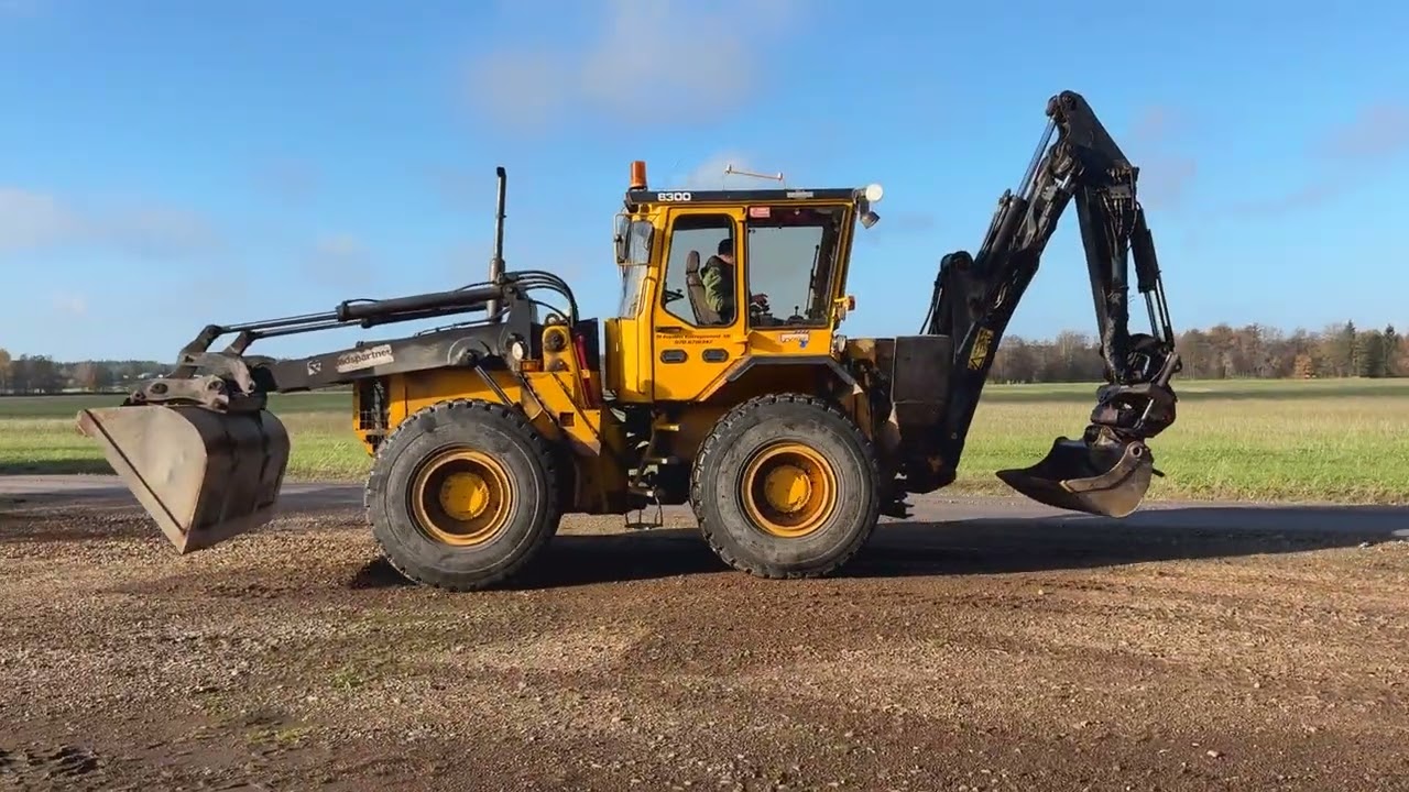 Traktorgrävare BM VOLVO 6300