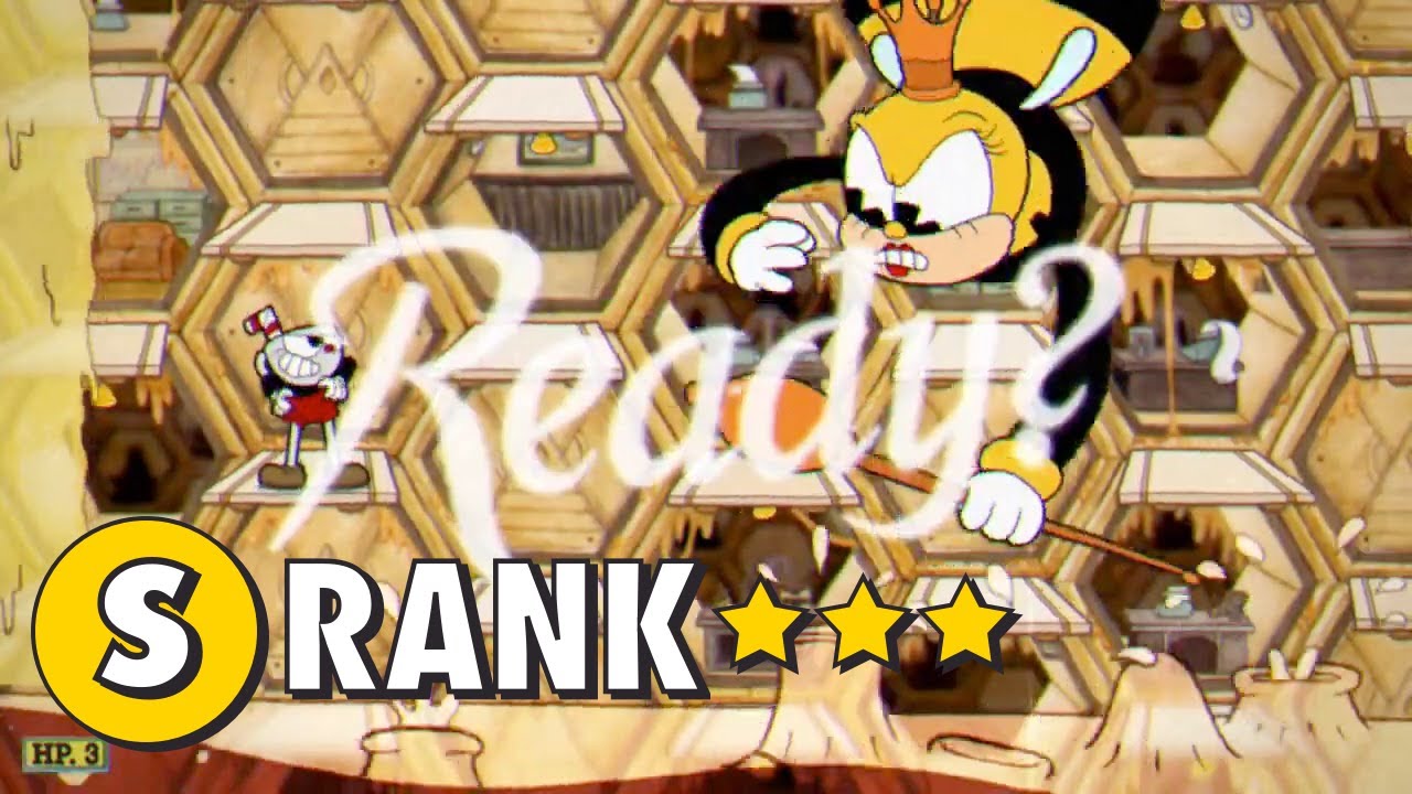 Cuphead: Rumor Honeybottoms [Expert, S Rank, No Damage]