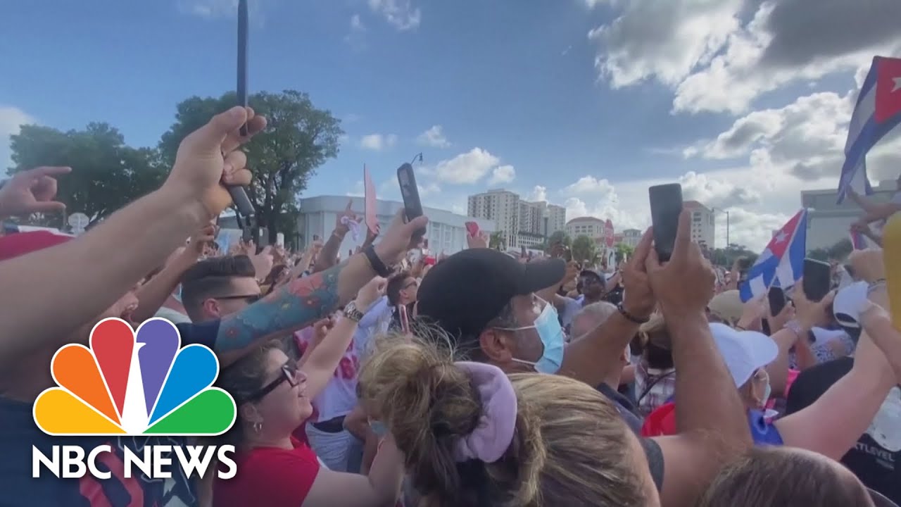 Florida Law Causes Controversy as Cuban Americans Protest