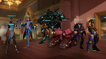 (PS4 Pro) Overwatch: CTF with FRIENDS! :D - Highlight Game 22