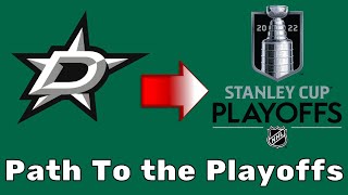 Dallas Stars Path to the 2022 Stanley Cup Playoffs