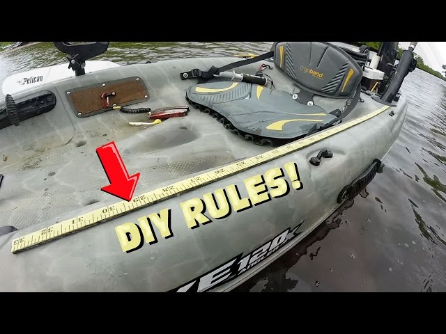 How To Add a Measuring Device to your Fishing Kayak 