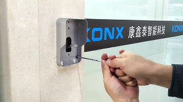 KW02 IP WiFi video doorbell only connect to the RJ45 network