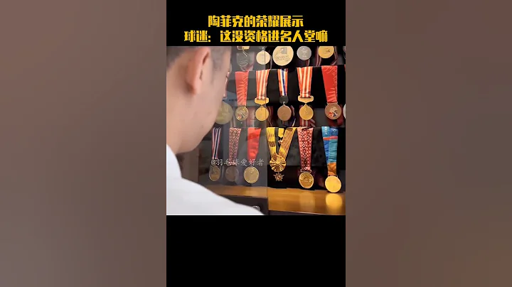 陶菲克的榮耀展示，這難道沒資格進名人堂嘛？ - 天天要聞