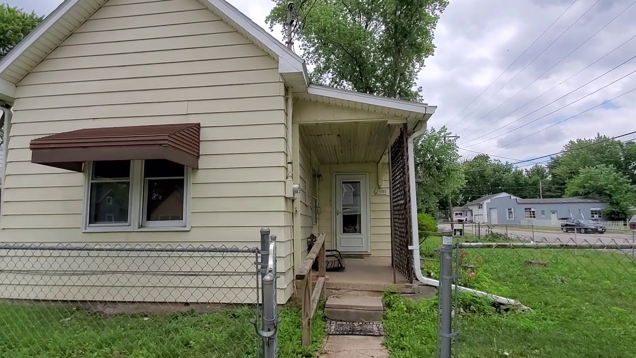 2301 N. 19th, Lafayette Indiana homes for sale. Purdue housing. YouTube
